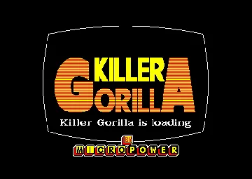 Killer Gorilla (UK) (1984) screen shot title